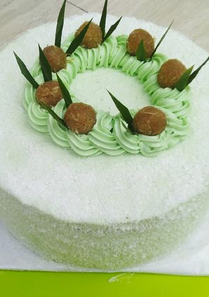 Foto resep Klepon cake part 2