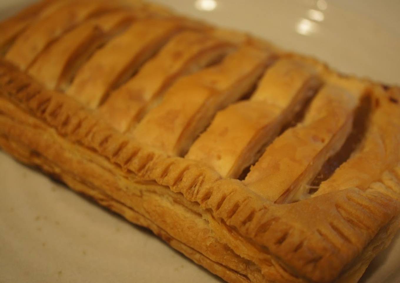 Easy Apple Pie Made with Frozen Puff Pastry.
