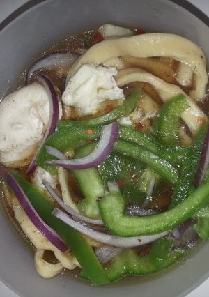 A picture of Best Ramen Soup from Scratch.