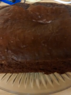 A picture of TL's Chocolate Banana Bread.