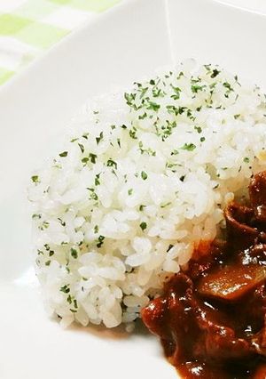 A picture of Simple Parsley Rice.