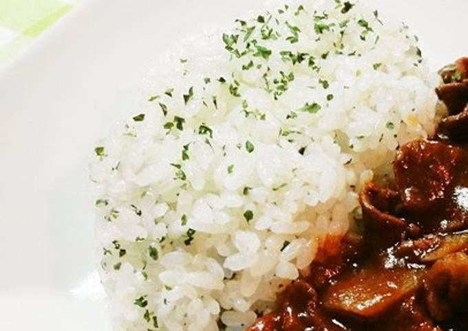 Steps to Make Mario Batali Simple Parsley Rice