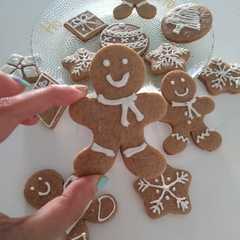Una foto de Cookies navideñas