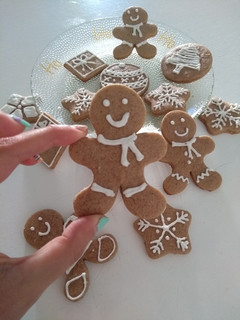 Una foto de Cookies navideñas