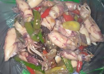 Siap Saji Cumi Cabe Ijo Lezat Mantap