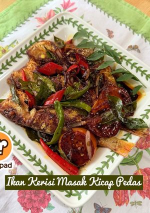 Gambar 👩‍🍳Ikan Kerisi Masak Kicap Pedas