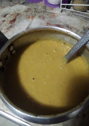 صورة لوصفة شوربة الخضر والسمك