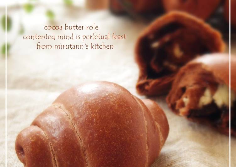 Cream Cheese and Chocolate Butter Rolls