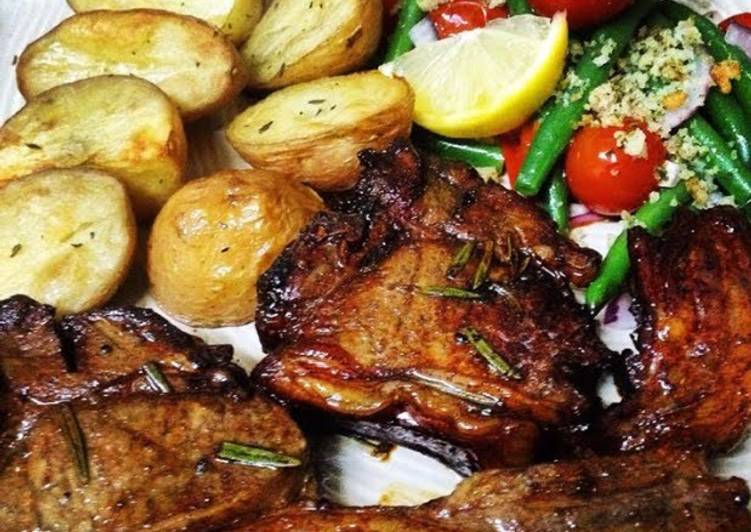 Recipe of Perfect Sweet Marinated Lamb Chops