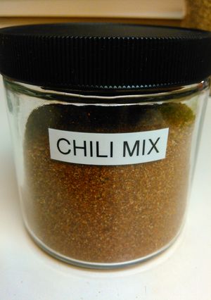 A picture of Chili seasoning.
