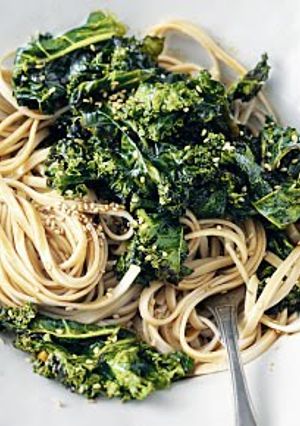 A picture of Roasted Sesame-Kale (Vegan).