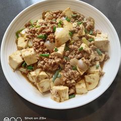 A picture of Ground Pork with Tofu.