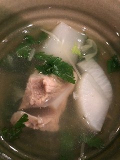 菜頭排骨湯#鍋料理 的食譜成品照片
