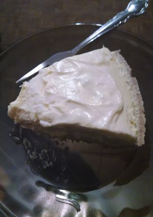 A picture of French Vanilla white chocolate Dream Pie.