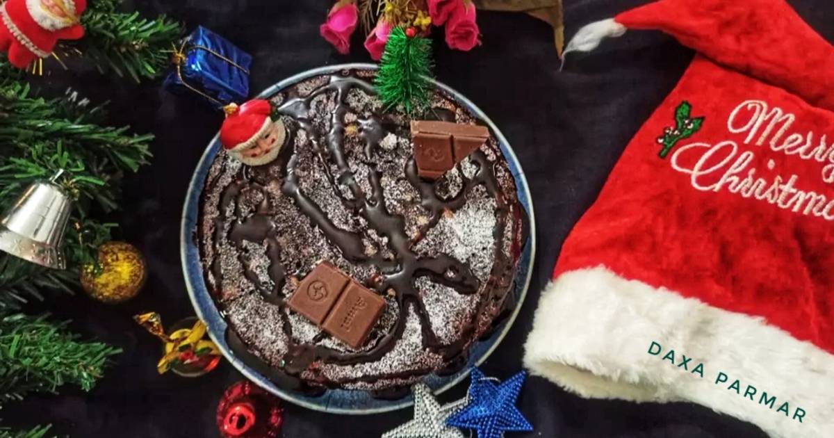 Eggless Christmas Plum Cake Recipe by Daxa Parmar Cookpad