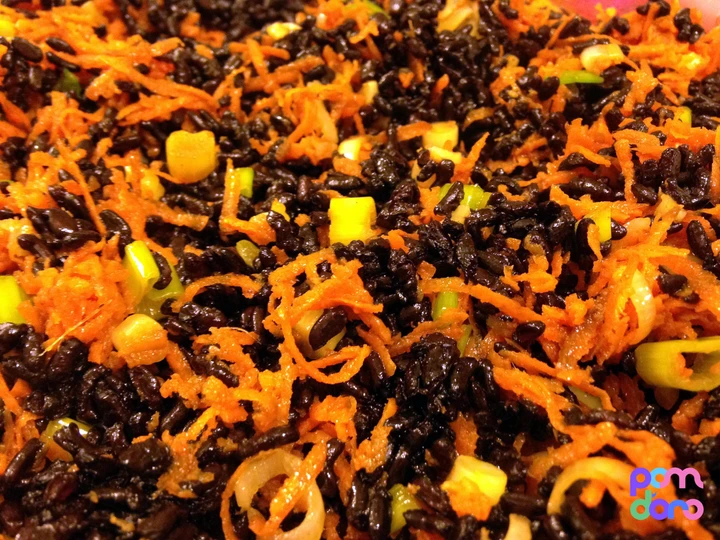 Simple Way Prepare Recipe Ginger Black Rice that is Can Pamper Your Tongue, Perfect}