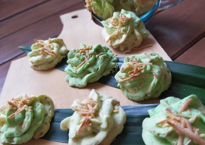 Resep Sagu Keju Pandan Two Toned Oleh Ika Mahendra Moenif Cookpad