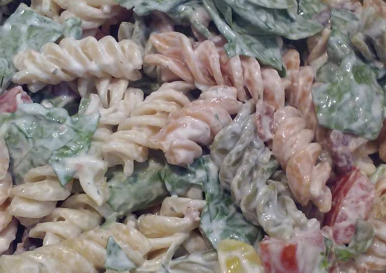 My BLT Pasta salad