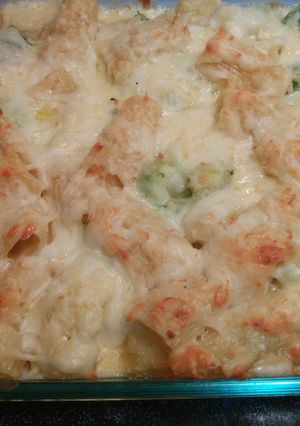 A picture of Rigatoni Broccoli Bake.