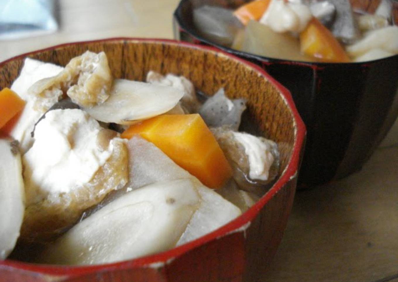 Mother's Hemp Soup (with sesame oil)