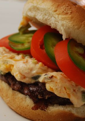 A picture of Jalapeno Popper Burger.