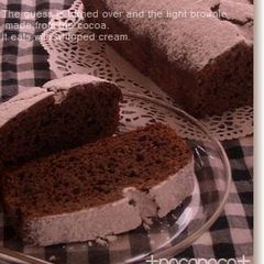 A picture of Crispy and Light Cocoa Brownies.