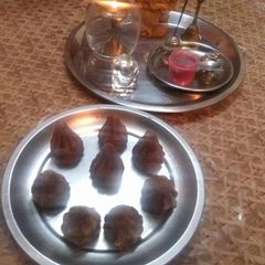 A picture of Chocolate Modak.