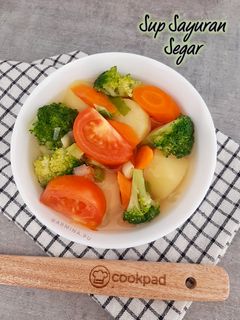 Foto resep Sup Sayuran Segar