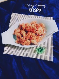 Foto resep Udang Goreng Tepung (Krispy nya tahan lama)