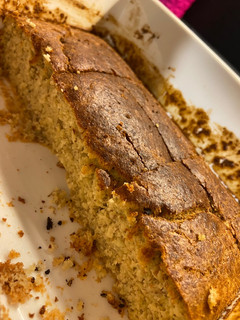 Una foto de Torta de banana y avena 🍌