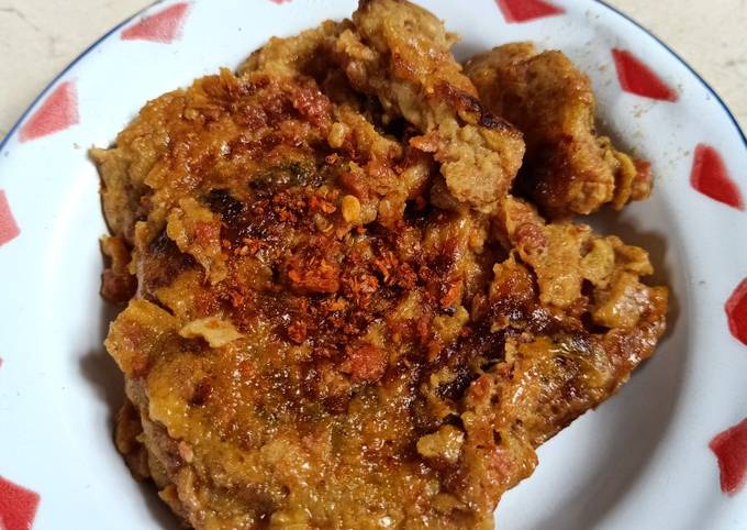 Resep: Dadar Telur Kornet Kecap Pedas Yang Enak