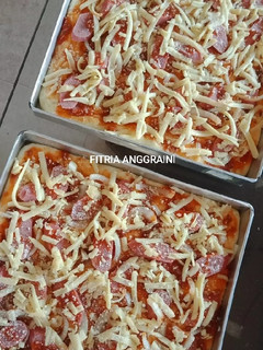 Foto resep Roti pizza
