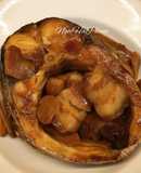 Cá trắm kho thịt ba chỉ