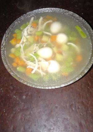 Foto resep SOP bening (diet tanpa minyak)