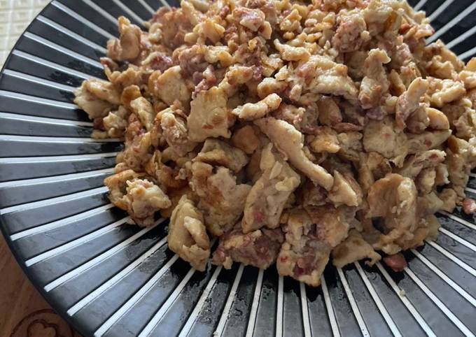 Wajib coba! Bagaimana cara buat Scramble Egg Kornet! yang lezat