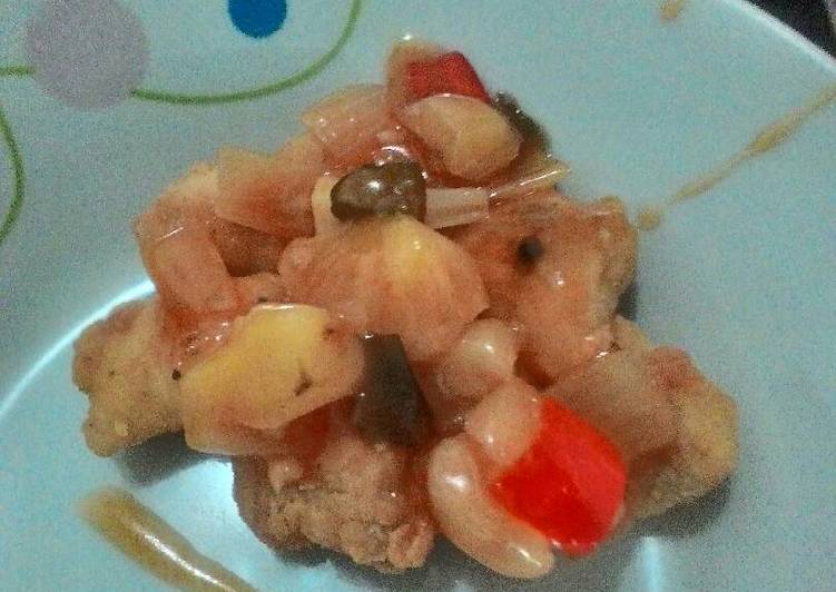 Cara termudah untuk Musim Gugur saat makan malamGurame asam manis maknyus 