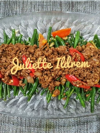Langkah Mudah untuk Membuat Resep  Tumis baby buncis daging yang Bisa Manjain Lidah, Lezat