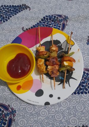 A picture of Paneer tikka.