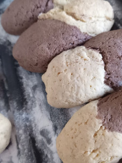 Una foto de Galletas de chocolate y vainilla