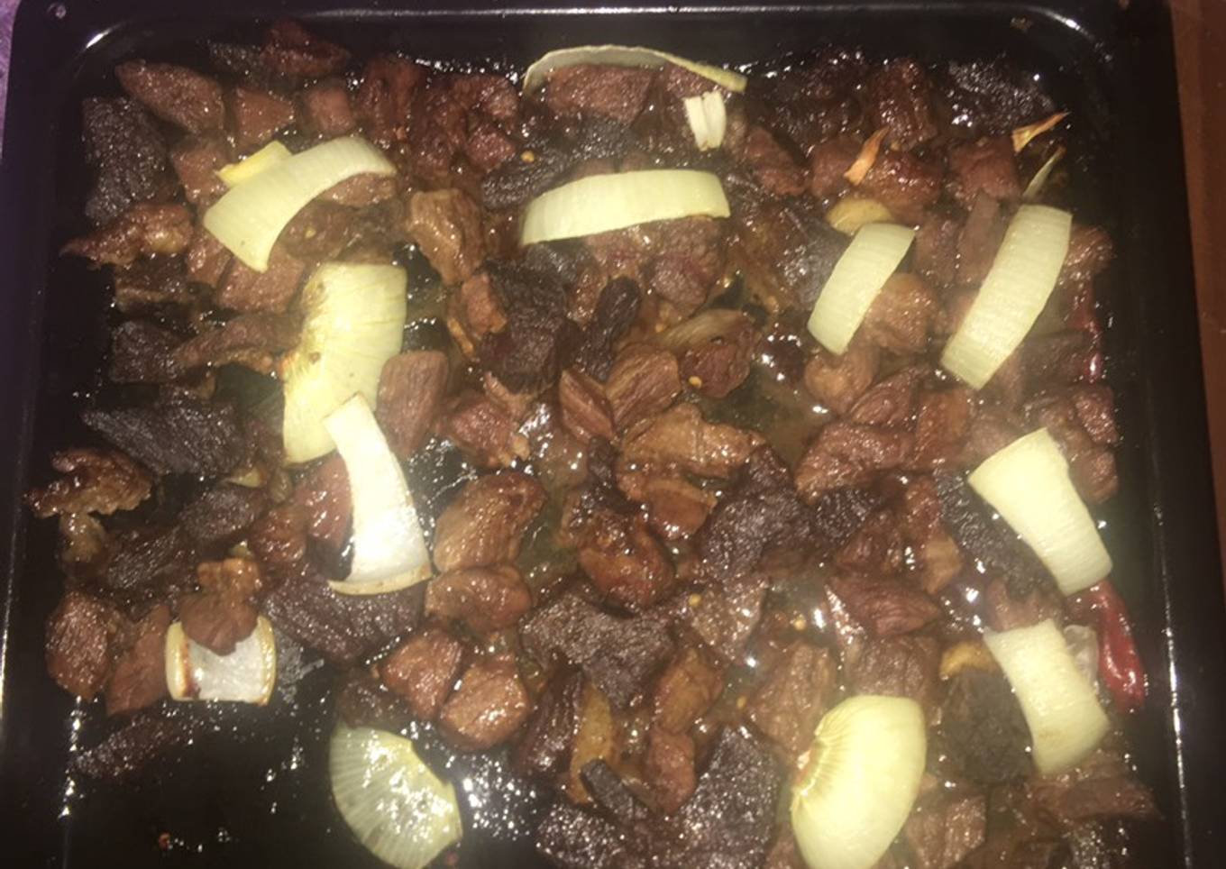 Teriyaki Beef Baked (mudah & enak)