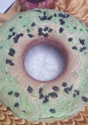 Foto resep Bolu pandan coklat kismis