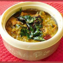 A picture of A celebration of veggies, a wedding feast masala curry.