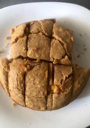 Una foto de Torta de naranja saludable