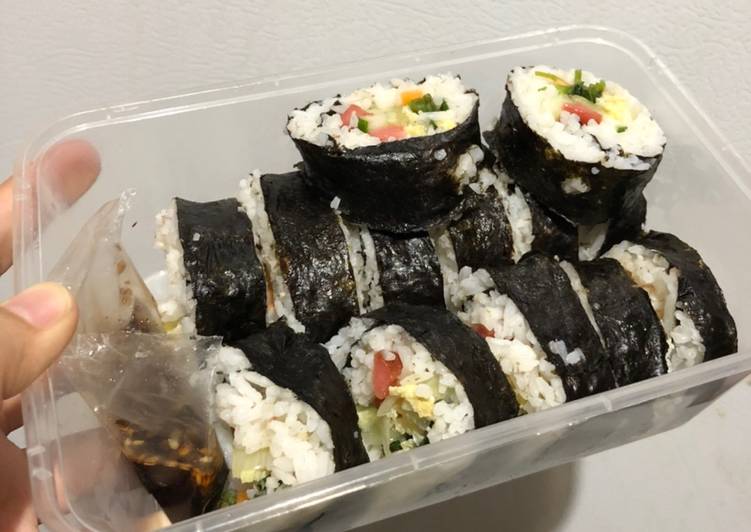 Sushi rumahan mudah dan praktis