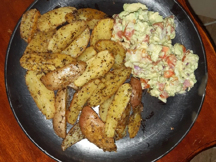 Recipe Potato Wedges which Delicious