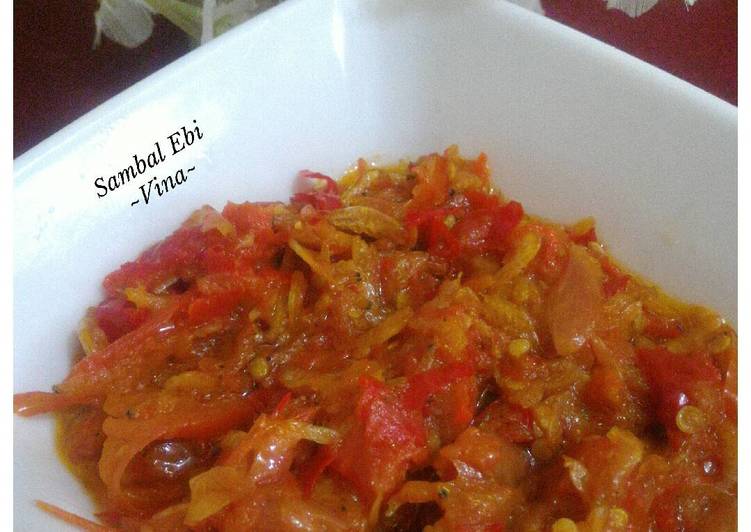 Resep Sambal Ebi yang Lezat Sekali