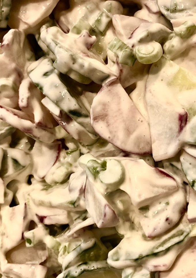 A picture of Spring Salad.