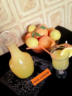 صورة لوصفة 🍹عصير البرتقال 🍊 والليمون 🍋🍹