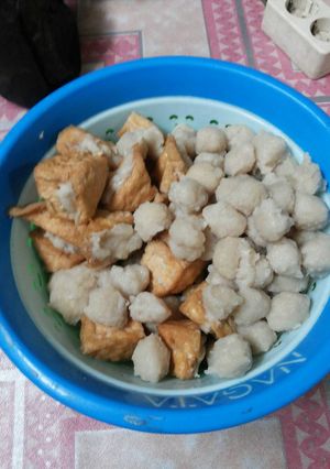 Foto resep Bakso dan tahu isi ayam