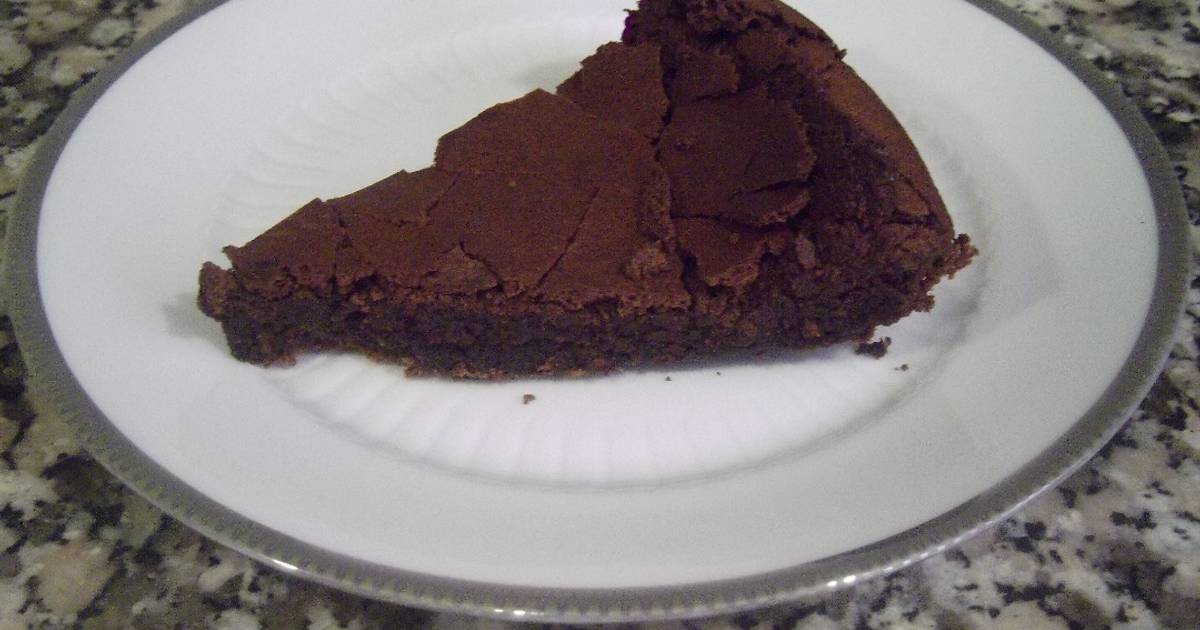 Tarta de chocolate sin harina Receta de Hoy tenemos para comer- Cookpad